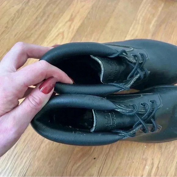 Timberland Men’s 1973 Newman Waterproof Chukka Black Lace Up Leather Boot Size 7 - Picture 8 of 9